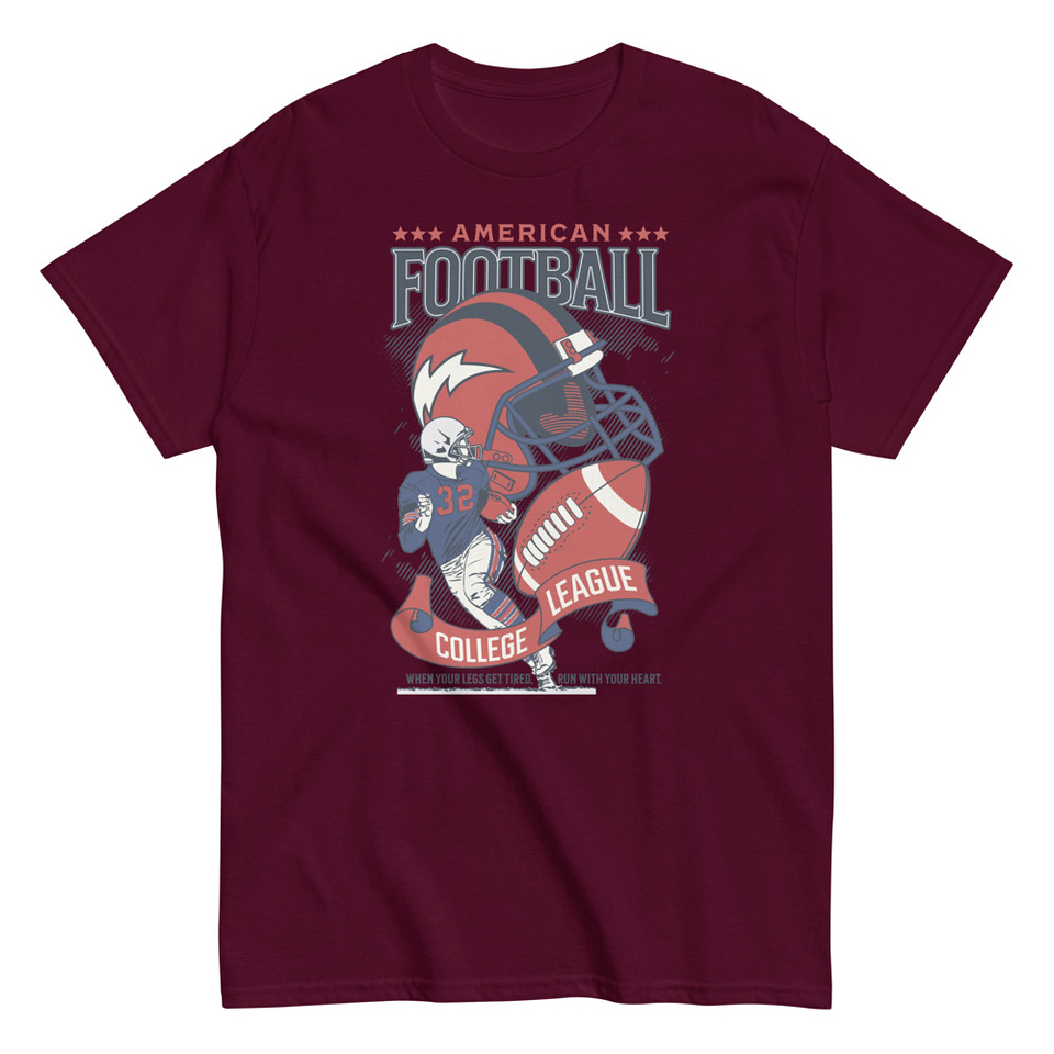 American Football - Athletic College League Unisex Classic Tee
