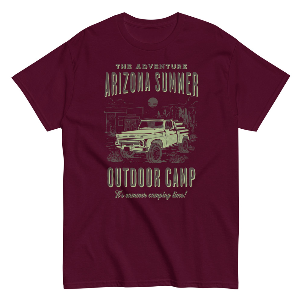 Arizona Outdoor Camp - Classic Truck Unisex Classic Tee