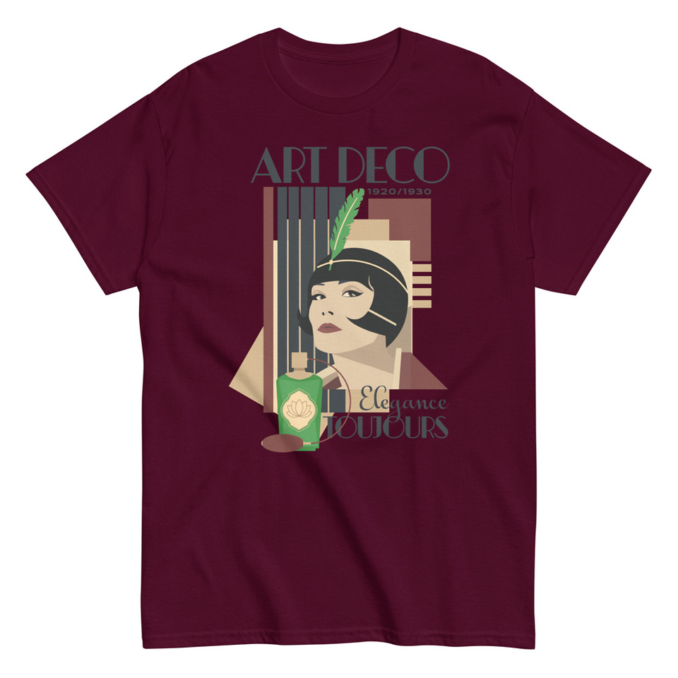 Art Deco Elegance Toujours Unisex Classic Tee