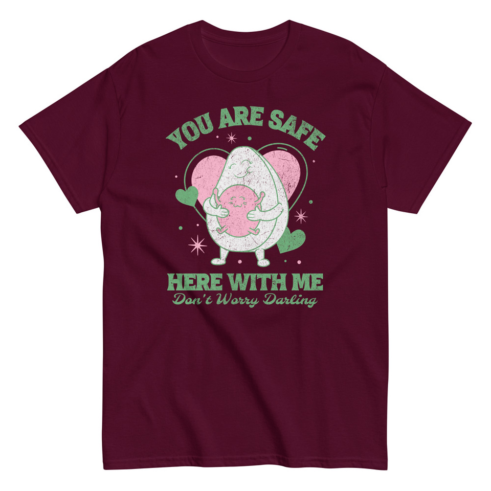 Avo Love - Typographic Cartoon Streetwear Unisex Classic Tee
