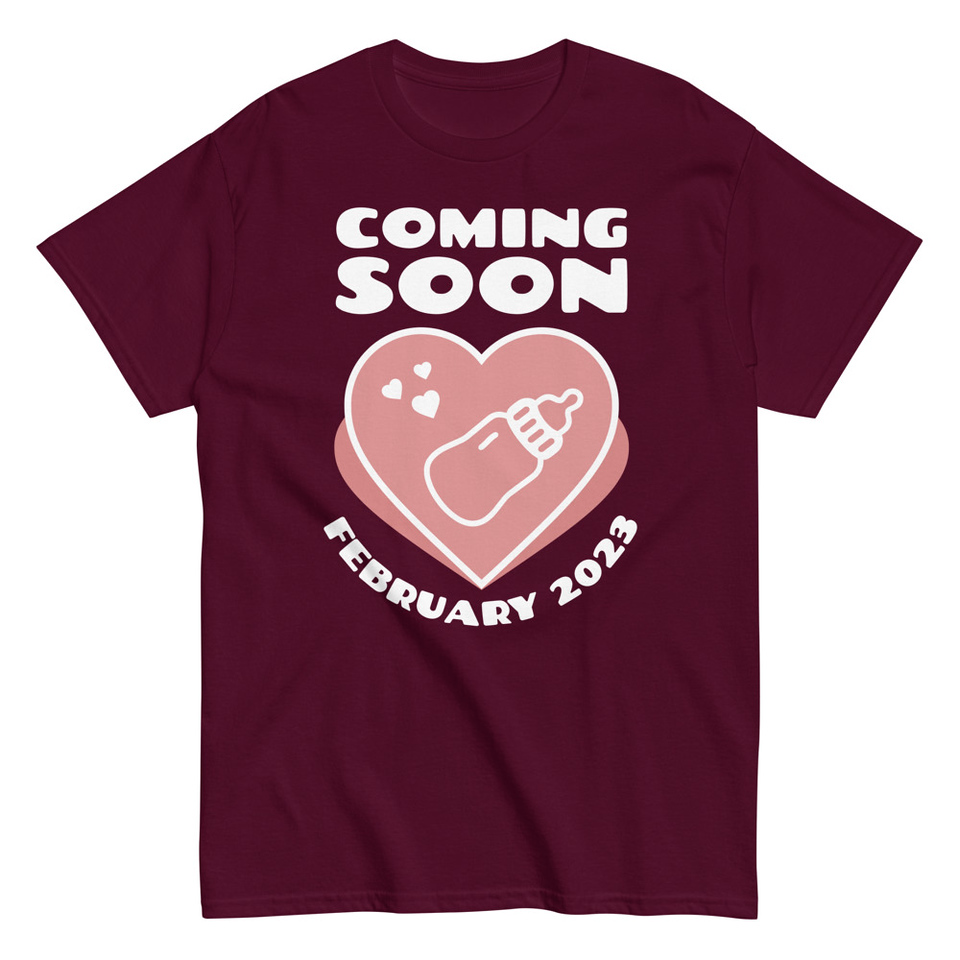 Baby Announcement - Feeding Bottle Unisex Classic Tee