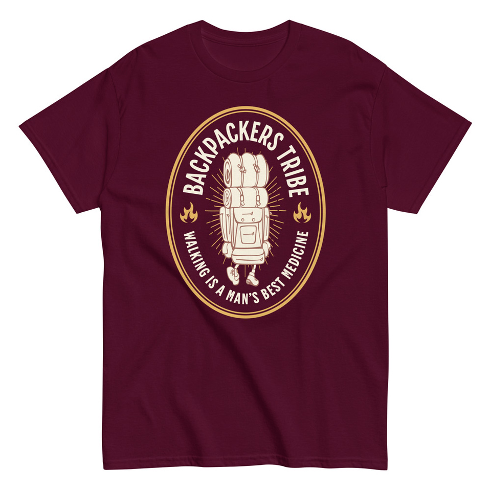 Backpackers Tribe - Adventure Badge Unisex Classic Tee