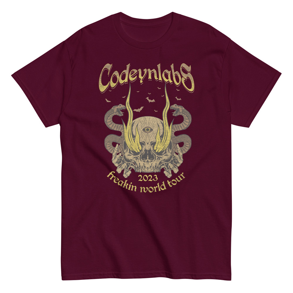 Band Merchandise Tour Illustration Unisex Classic Tee
