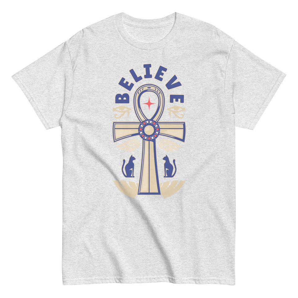 Believe  - Faith Symbol Unisex Classic Tee