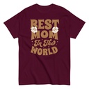 Best Mom in the World - Flowers Unisex Classic Tee