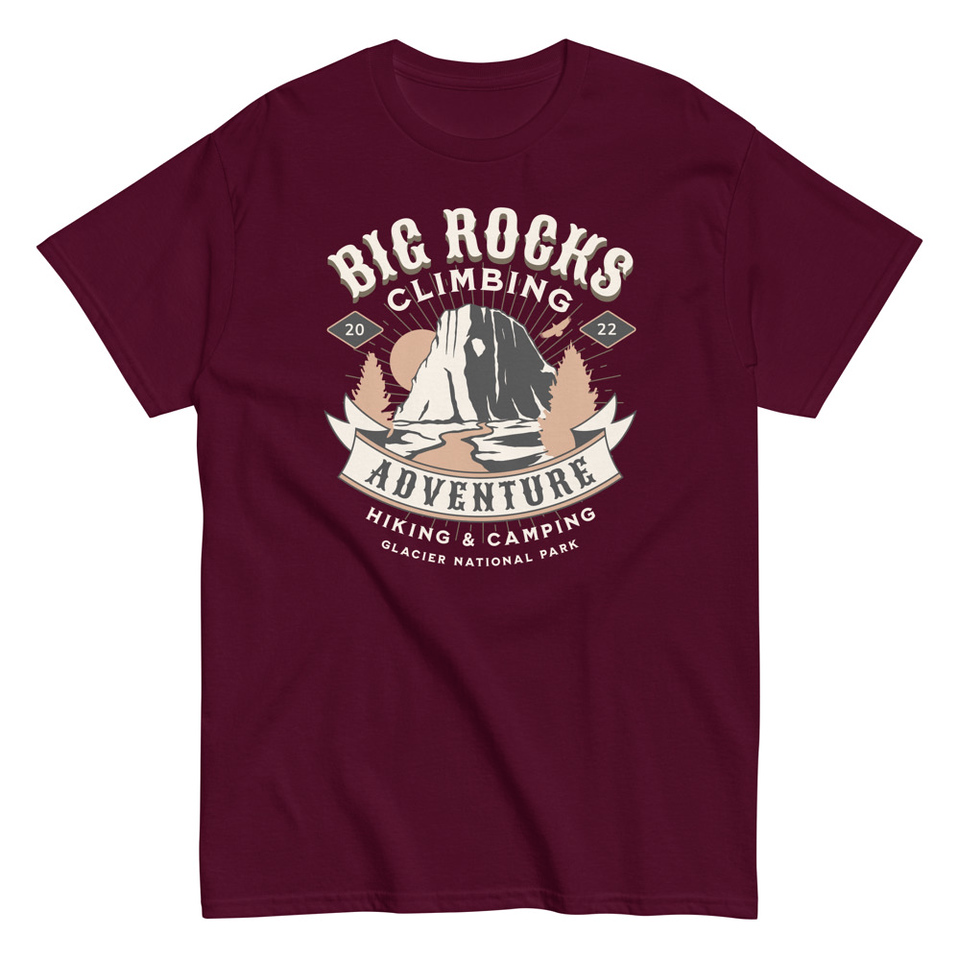 Big Rocks Climbing - Outdoor Adventure Unisex Classic Tee