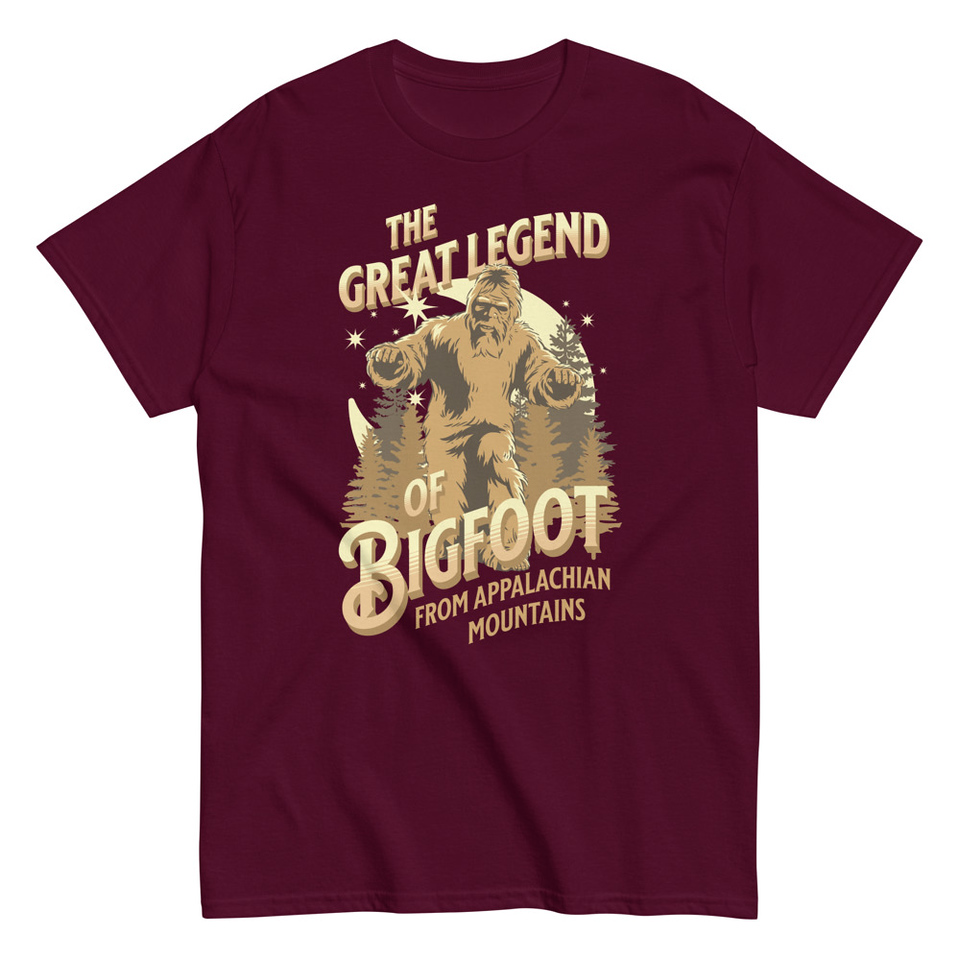 Bigfoot Legend  - Appalachian Forest Unisex Classic Tee