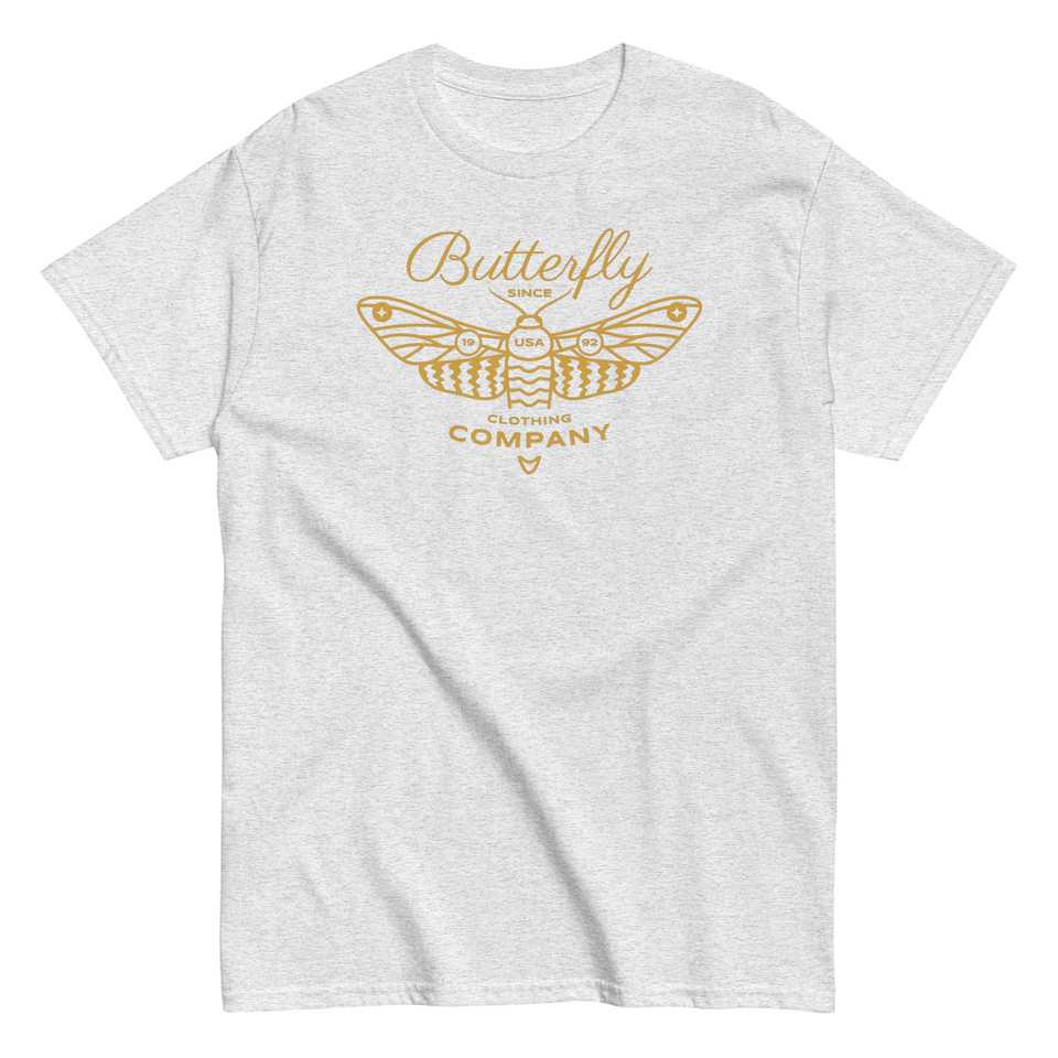 Blue Butterfly - Minimal Unisex Classic Tee