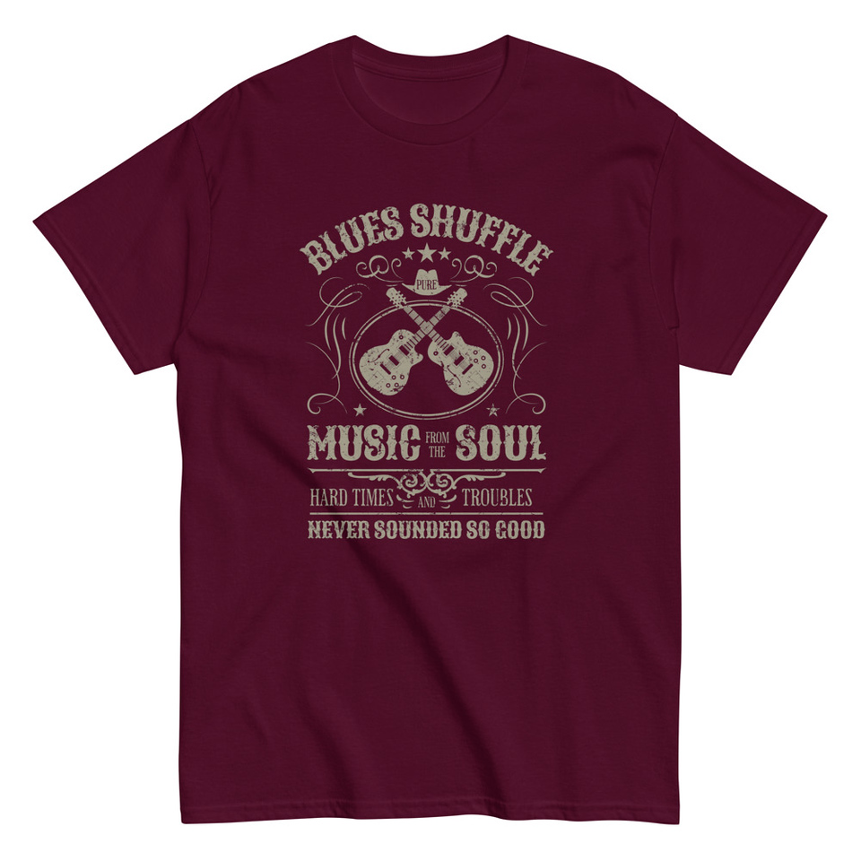 Blues Music from the Soul - Guitar Unisex Classic Tee