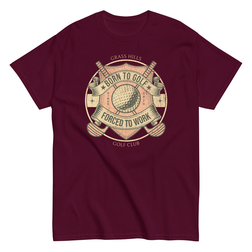 Born To Golf Unisex Classic Tee