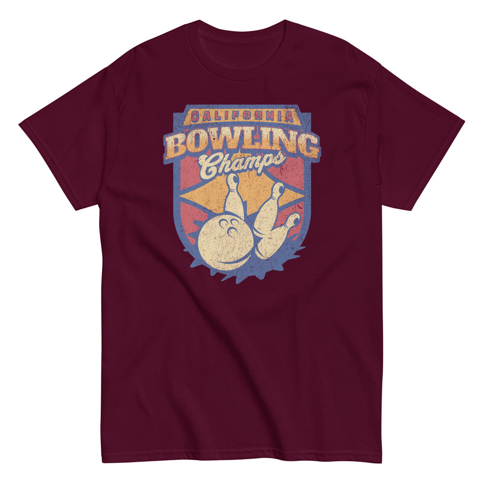 Bowling Championship - Retro Athlectic Sports Unisex Classic Tee