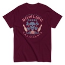 Bowling Derby Champs - Grunge Skull Unisex Classic Tee