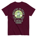 Breathe in peace, exhale chaos Unisex Classic Tee