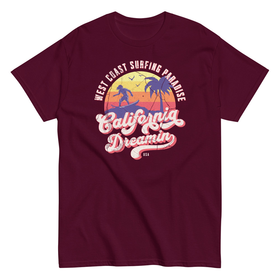 California Dreamin - Beach & Surf Unisex Classic Tee