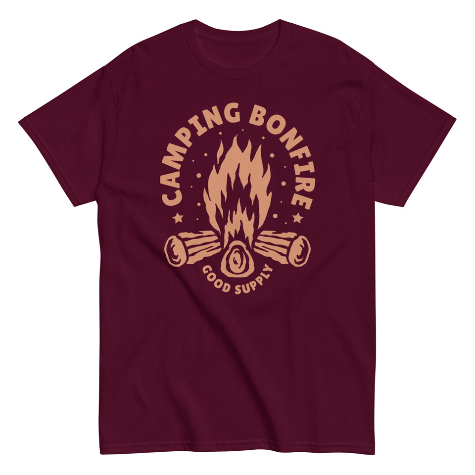Camping Bonfire - Firewood Unisex Classic Tee
