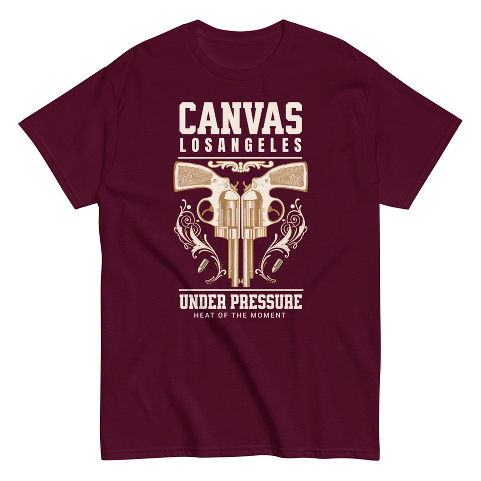 Canvas Los Angeles under pressure Unisex Classic Tee