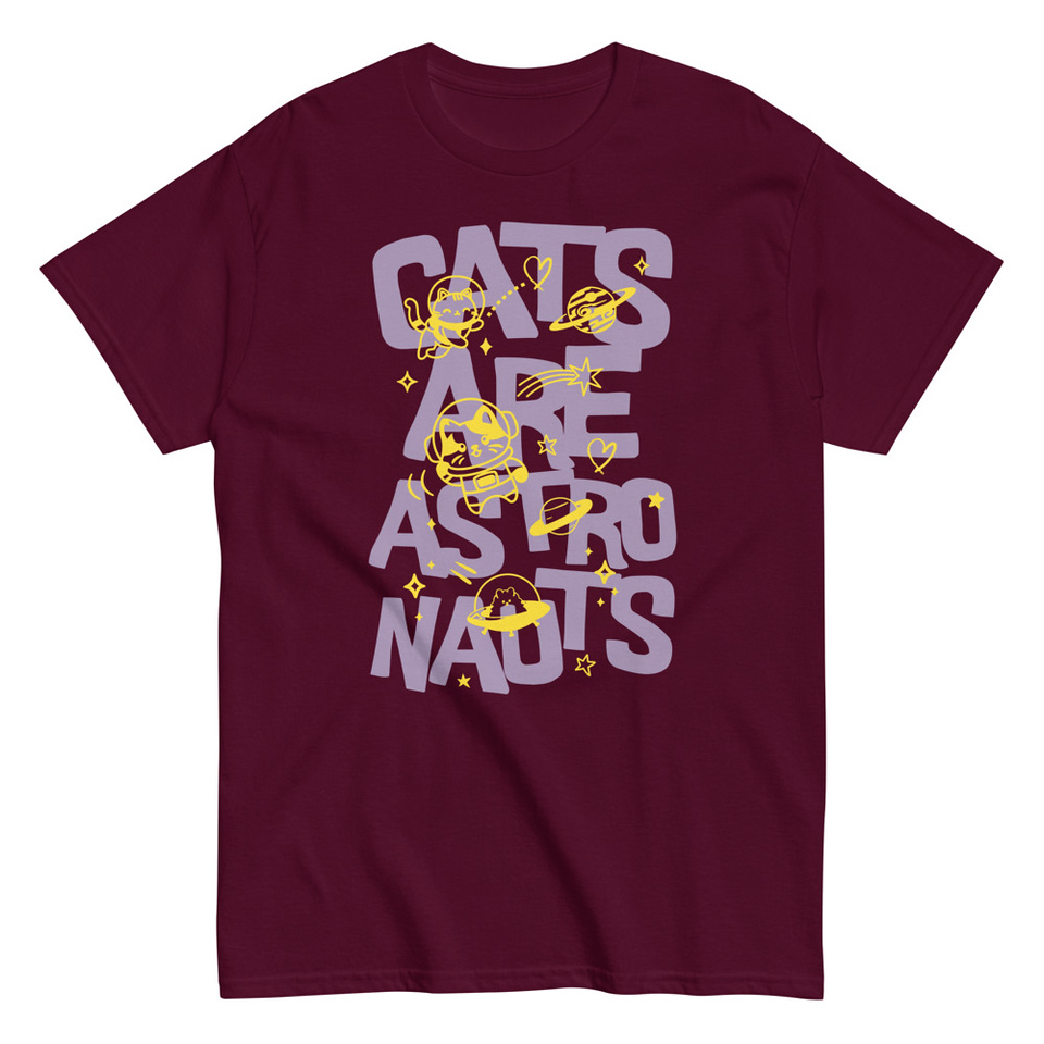 Cats are Astronauts Unisex Classic Tee