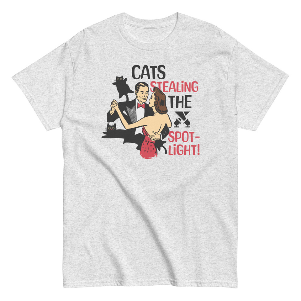 Cats Stealing the Spotlight Unisex Classic Tee