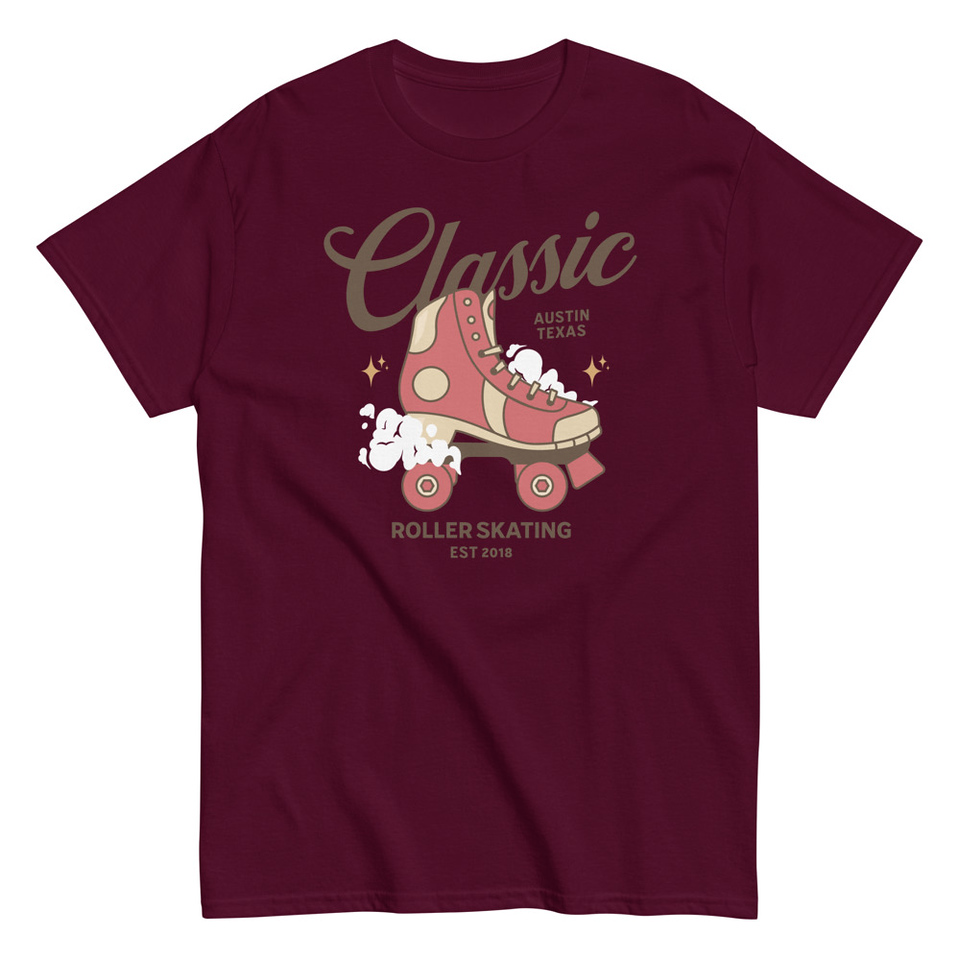 Classic Roller Skating - Sports Apparel Unisex Classic Tee