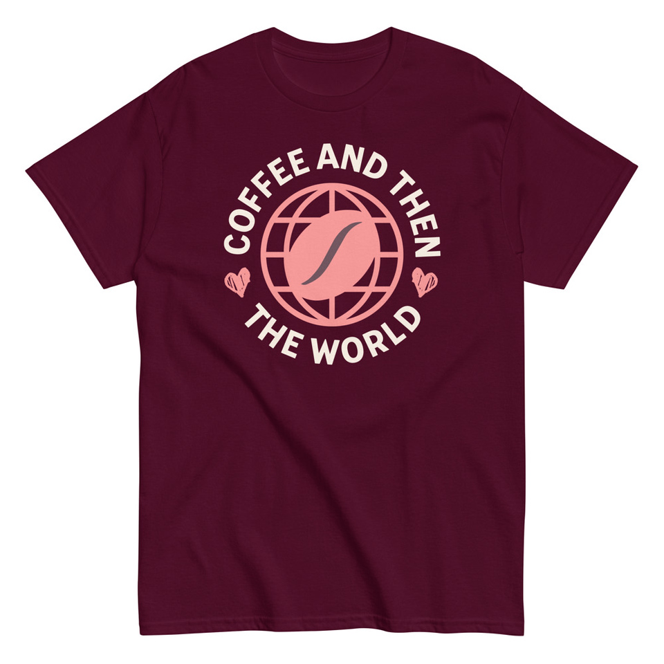 Coffee and Then The World - Earth Unisex Classic Tee