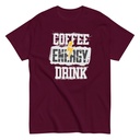 Coffee Energy Drink - Grunge Bolt Unisex Classic Tee