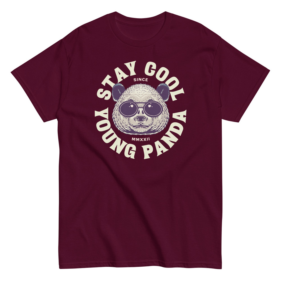 Cool Panda with Sunglasses -  Unisex Classic Tee
