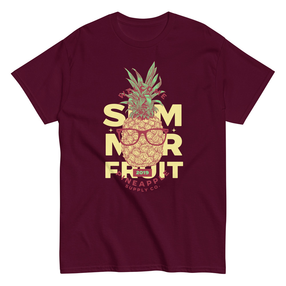 Cool Pineapple - Tropical Fruit Unisex Classic Tee