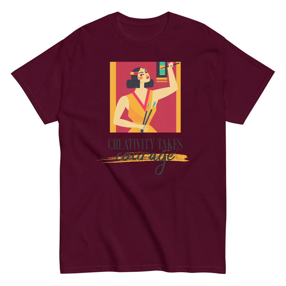 Creativity Takes Courage Unisex Classic Tee