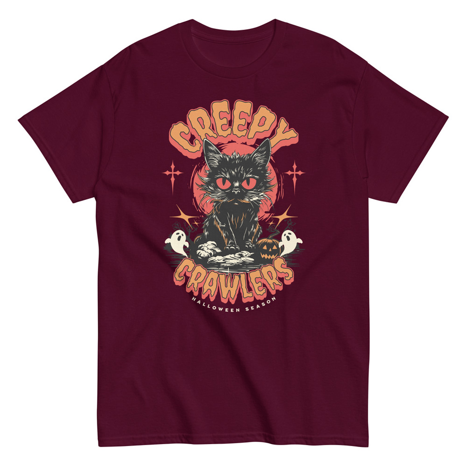 Creepy Crawlers Halloween Unisex Classic Tee