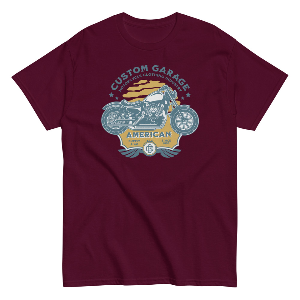 Custom Garage - Motorcycle Unisex Classic Tee