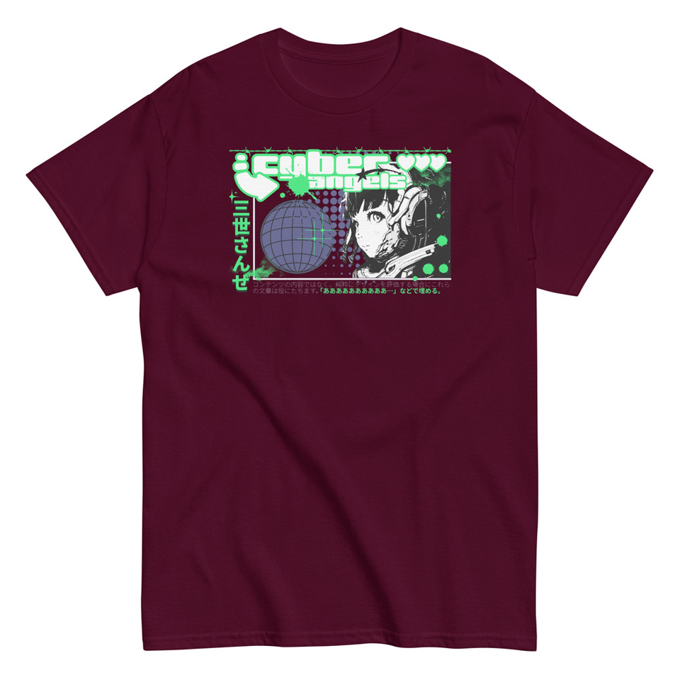 Cyber Angels - Y2k Girl Anime Unisex Classic Tee