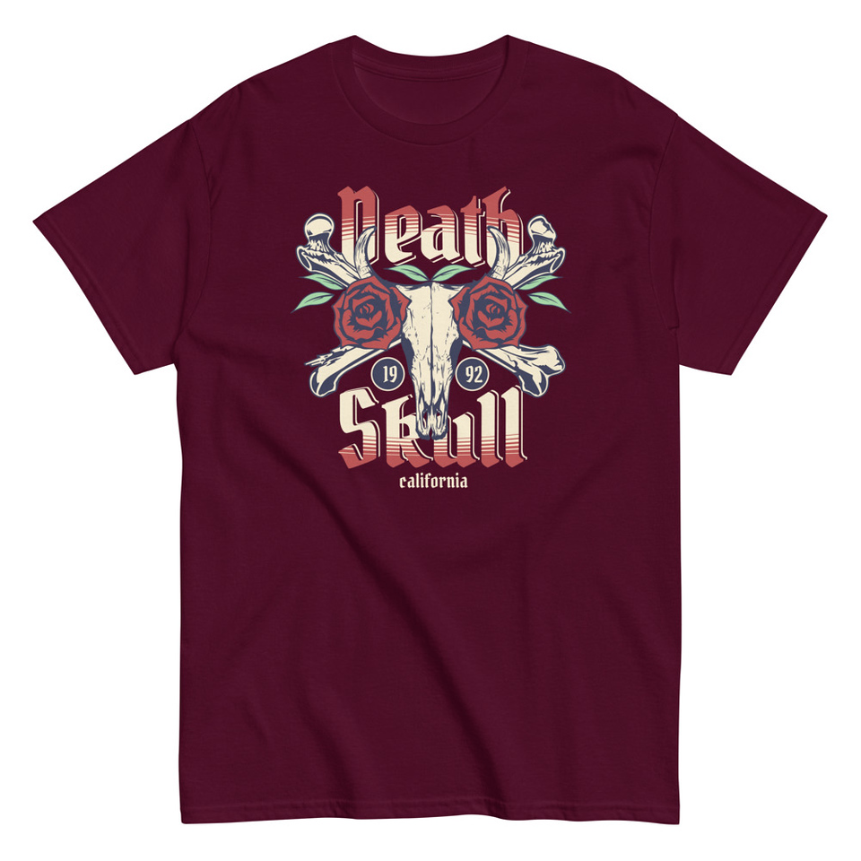 Death Skull - Flower Unisex Classic Tee