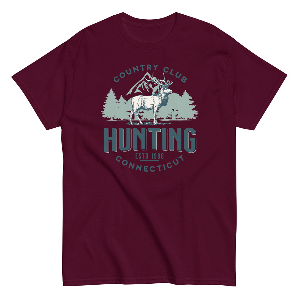 Deer Hunting Country Club  Unisex Classic Tee