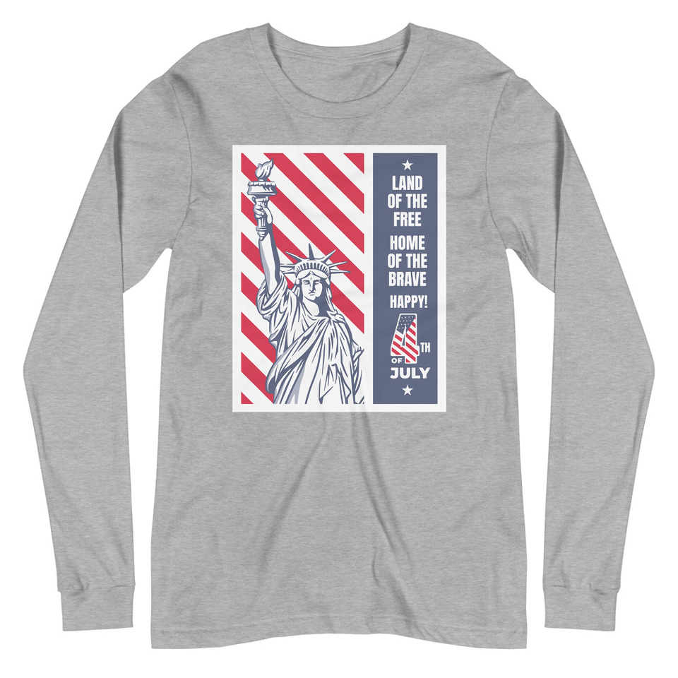 4th of July Unisex Long Sleeve Tee