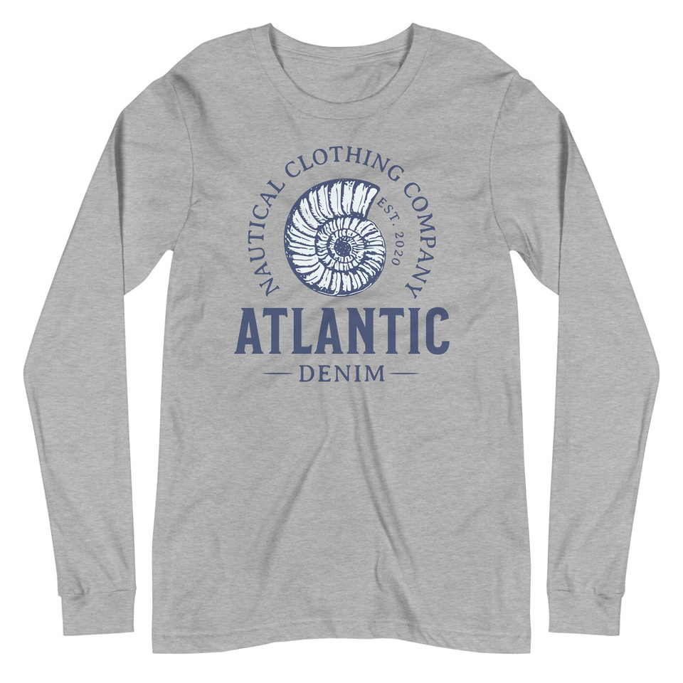 Atlantic Denim - Nautical Unisex Long Sleeve Tee