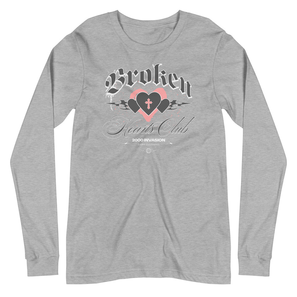 Broken Hearts Club Unisex Long Sleeve Tee