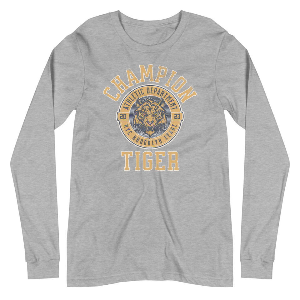 CHAMPION TIGER NYC Unisex Long Sleeve Tee