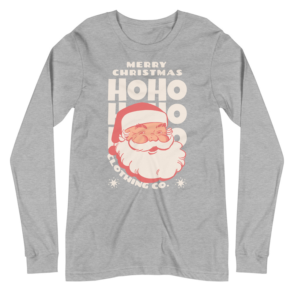 Christmas Season - Santa Claus Unisex Long Sleeve Tee