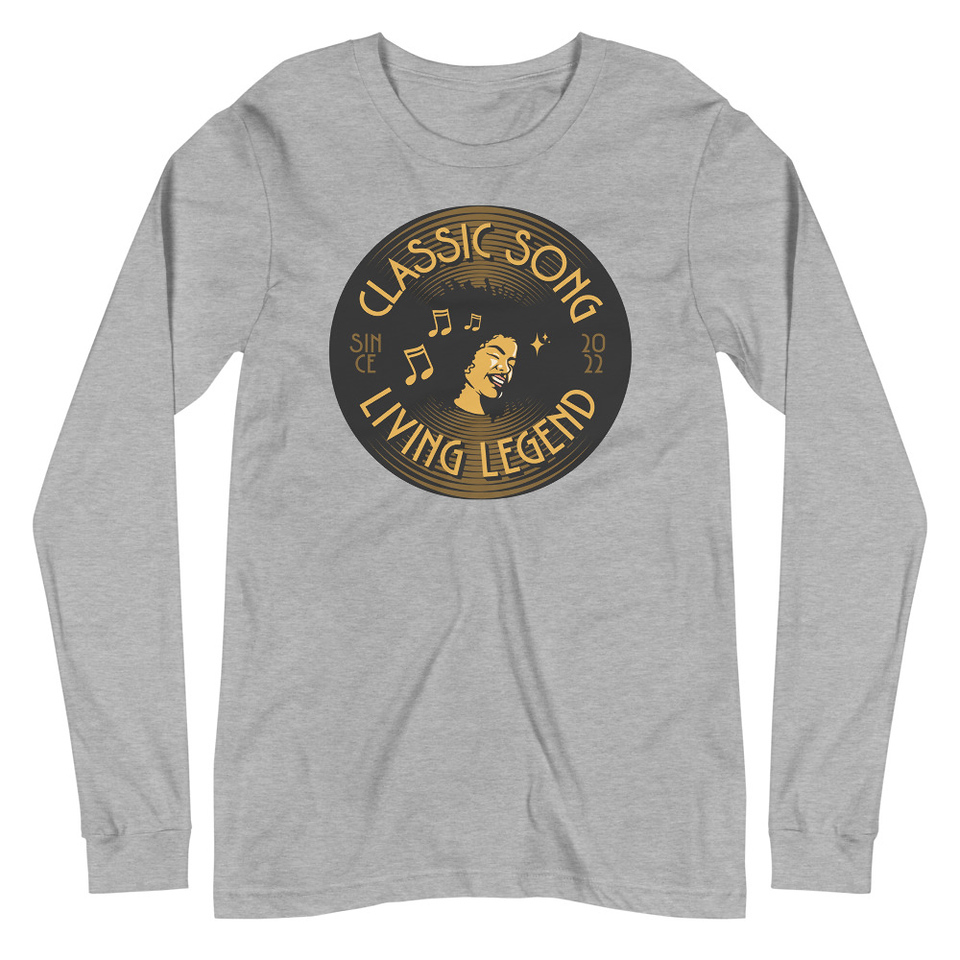 Classic Song - Music Record Unisex Long Sleeve Tee