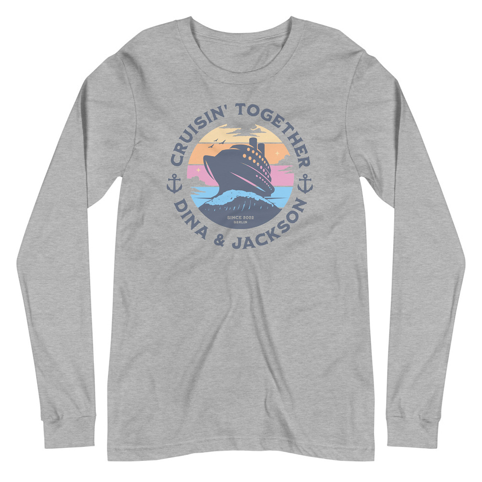 Cruisin' Together - Cruise Ship Unisex Long Sleeve Tee