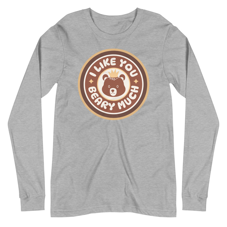 Cute Bear - AI Unisex Long Sleeve Tee