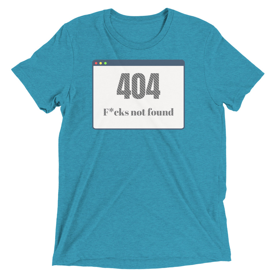404 Unisex Tri-Blend T-Shirt