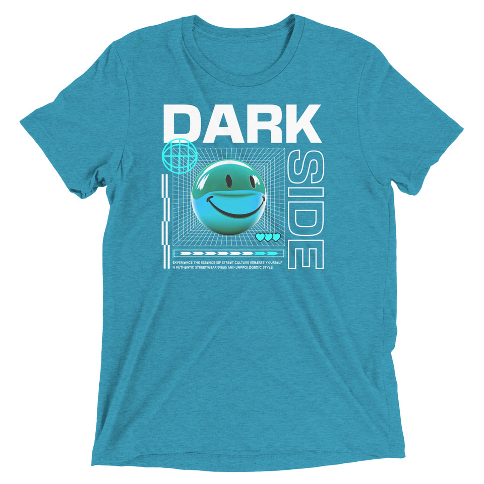 Abstract Y2K Unisex Tri-Blend T-Shirt