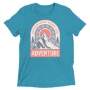 Adventure - Mountain Climbing Unisex Tri-Blend T-Shirt