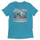 Adventure Mountain Wild Nature Unisex Tri-Blend T-Shirt