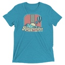 Albuquerque - Retro Hot Air Baloon Unisex Tri-Blend T-Shirt