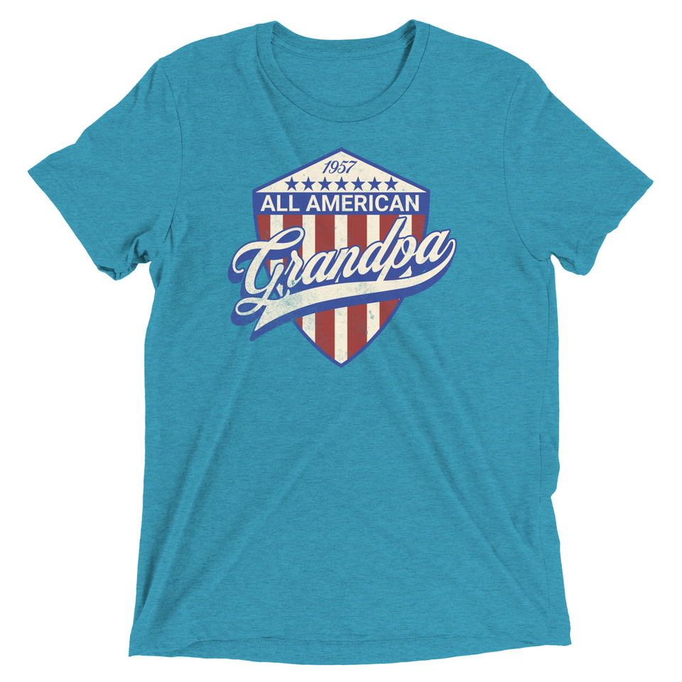 all american grandpa Unisex Tri-Blend T-Shirt