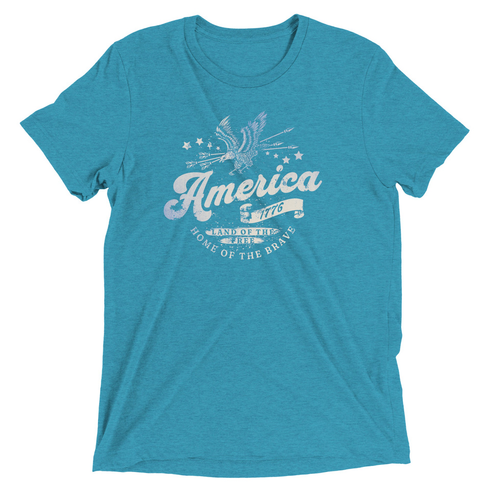 America 1776 Unisex Tri-Blend T-Shirt