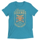 American Legends Garage - Eagle Unisex Tri-Blend T-Shirt