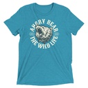 Angry Bear - Wild Life Animal Unisex Tri-Blend T-Shirt